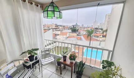 LINDO APARTAMENTO DE 63 M²/2 DORMITÓRIOS/1 VAGA À VENDA NA VILA ORATÓRIO
