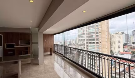 APARTAMENTO ALTO PADRÃO  156m²/ 3 SUITES/3 VEGAS/VARANDA GOURMET À NA MOÓCA
