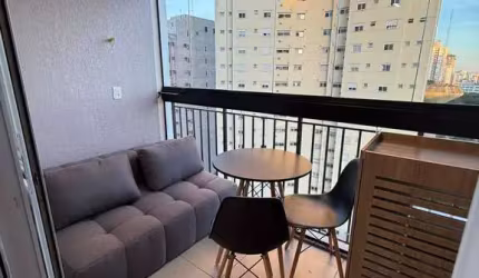 LINDO STUDIO MOBILIADO COM 28 M²/VARANDA PARA ALUGAR NA VILA MARIANA