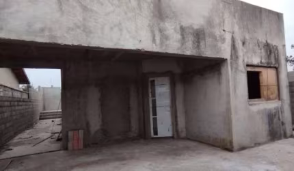 Casa para Venda em Itanhaém, Balneário Gaivota, 3 dormitórios, 1 suíte, 2 banheiros, 3 vagas