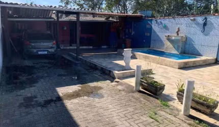 Casa para Venda em Itanhaém, Jardim das Palmeiras, 2 dormitórios, 1 banheiro, 3 vagas