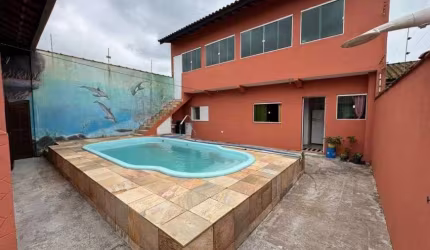 Casa para Venda em Peruíbe, Agenor de Campos, 6 dormitórios, 1 suíte, 5 banheiros, 6 vagas