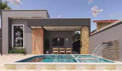 Casa para Venda em Itanhaém, Jardim Grandesp, 2 dormitórios, 1 suíte, 1 banheiro, 2 vagas