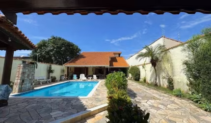 Casa para Venda em Peruíbe, Nova Peruibe, 5 dormitórios, 5 suítes, 1 banheiro, 6 vagas