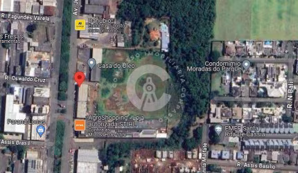 Terreno comercial com 20.088,52m  possuindo 123,78m de frente para Avenida JK