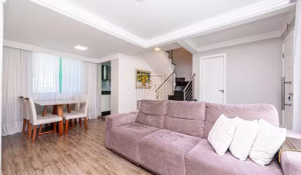 Casa em condomínio fechado com 3 quartos à venda na Rua Cora Coralina, 110, Santa Cândida, Curitiba, 167 m2 por R$ 730.000