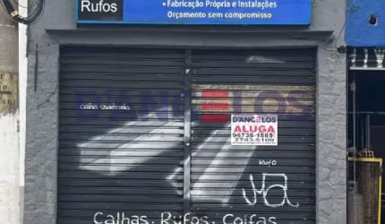 Salão comercial para locação na Jardim Brasília, São Paulo-SP: 55m², 1 sala e 2 banheiros!