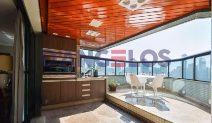 Apartamento de Luxo à Venda em São Paulo - Jardim Anália Franco: 4 Quartos, 4 Suítes, 2 Salas, 6 Banheiros, 5 Vagas de Garagem, 374m².
