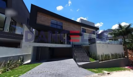 Excelente Sobrado em Condomínio de Luxo em Arujá-SP, 3 Suítes e 310m² - Oportunidade Única no Real Park!