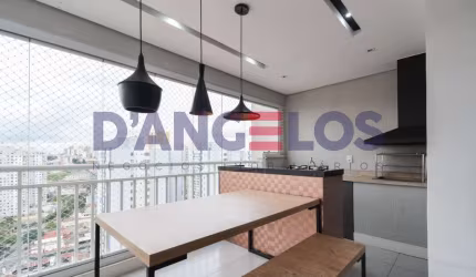 Apartamento à venda no Tatuapé, São Paulo-SP: 2 quartos, 1 suíte, 2 salas, 2 banheiros, 2 vagas, 76m² de área. Venha conferir!
