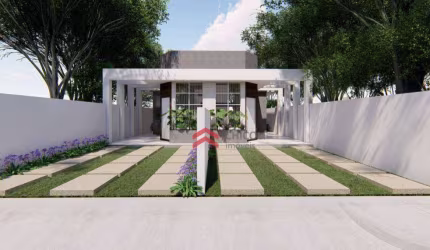 Casa Nova com 2 dormitórios -  60 m²  - Florada Raizes- Cotia/SP