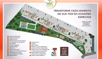 Apartamento com 2 quartos à venda na Ribeirão das Lages, 35, Pereiras, Vargem Grande Paulista por R$ 236.900