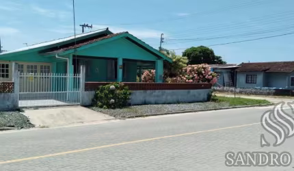 Casa para Venda em Balneário Barra do Sul, Costeira, 3 dormitórios, 2 banheiros, 1 vaga