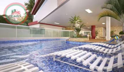 Apartamento com 2 dormitórios à venda, 67 m² por R$ 507.375,25 - Caiçara - Praia Grande/SP