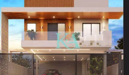 Casa Térrea com 2 dormitórios à venda, 52 m² por R$ 315.000,00- Vila Guilhermina - Praia Grande/SP