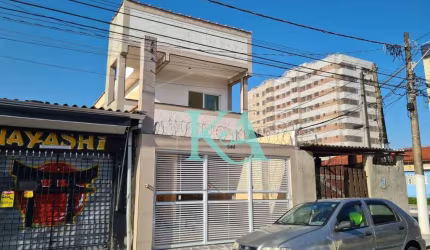 Sobrado com 2 dormitórios à venda, 52 m² por R$ 370.000,00 - Vila Guilhermina - Praia Grande/SP