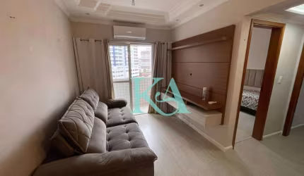 Apartamento com 2 dormitórios à venda, 60 m² por R$ 365.000 - Vila Guilhermina - Praia Grande/SP