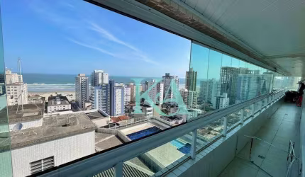 Cobertura DUPLEX com 4 dormitórios Suítes Vista Mar 4 Vagas de Garagem  à venda, 370 m² por R$ 3.500.000 - Vila Guilhermina - Praia Grande/SP