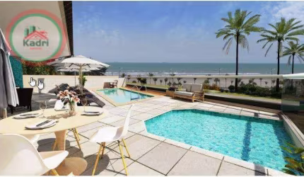 Apartamento com 1 dormitório à venda, 51 m² por R$ 369.594,00 - Jardim Real - Praia Grande/SP