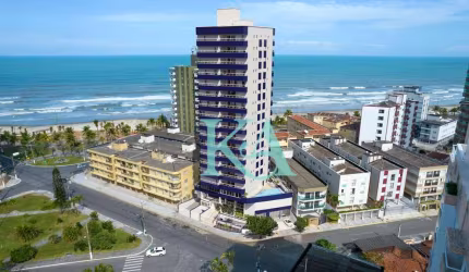 Apartamento com 2 dormitórios à venda, 75 m² por R$ 575.000,00 - Caiçara - Praia Grande/SP
