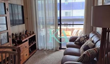 Apartamento com 2 dormitórios 1 suite sacada vista mar à venda, 78 m² por R$ 550.000 - Canto do Forte - Praia Grande/SP