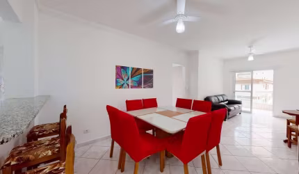 Apartamento com 3 dormitórios à venda, 105 m² por R$ 550.000 - Ocian - Praia Grande/SP