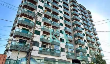 Apartamento com 2 dormitórios à venda, 65 m² por R$ 450.000 - Vila Guilhermina - Praia Grande/SP