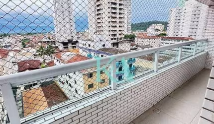 Apartamento com 2 dormitórios à venda, 68 m² por R$ 480.000 - Boqueiro - Praia Grande/SP