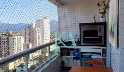 Apartamento com 2 dormitórios à venda, 93 m² por R$ 650.000 - Tupi - Praia Grande/SP