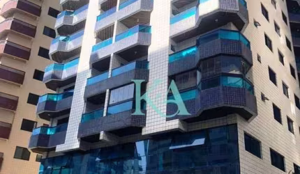 Apartamento com 1 dormitório à venda, 54 m² por R$ 300.000 - Ocian - Praia Grande/SP