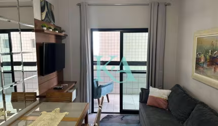 Apartamento com 1 dormitório à venda, 43 m² por R$ 300.000,00 - Vila Assunção - Praia Grande/SP