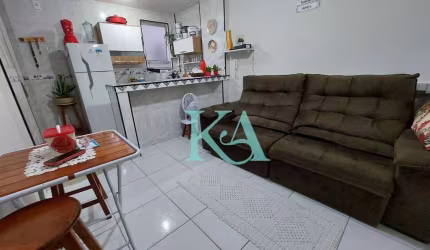 Kitnet com 1 dormitório à venda, 30 m² por R$ 190.000,00 - Tupi - Praia Grande/SP