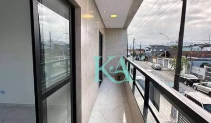 Sobrado condominio com 2 dormitórios e sacada à venda, 60 m² por R$ 310.000 - Caiçara - Praia Grande/SP