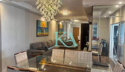 Apartamento com 3 dormitórios à venda, 128 m² por R$ 1.450.000 - Vila Guilhermina - Praia Grande/SP