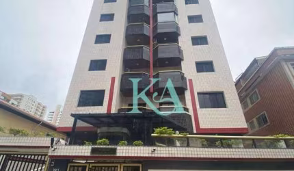Apartamento com 1 dormitório à venda, 54 m² por R$ 290.000 - Aviação - Praia Grande/SP