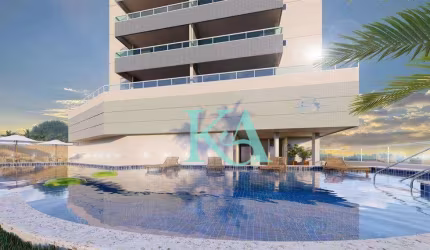 Apartamento com 2 dormitórios à venda, 82 m² por R$ 380.000 - Vilamar - Praia Grande/SP