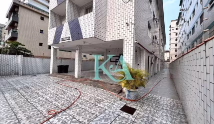 Kitnet com 1 dormitório à venda, 30 m² por R$ 190.000 - Canto do Forte - Praia Grande/SP