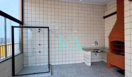 Cobertura com 2 dormitórios à venda, 121 m² por R$ 550.000,00 - Ocian - Praia Grande/SP