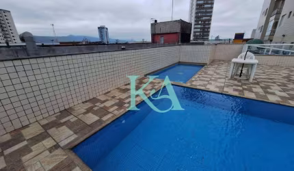 Apartamento com 2 dormitórios à venda, 72 m² por R$ 370.000,00 - Caiçara - Praia Grande/SP