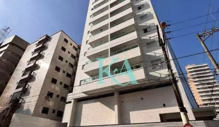 Apartamento com 2 dormitórios à venda, 64 m² por R$ 445.000 - Aviação - Praia Grande/SP