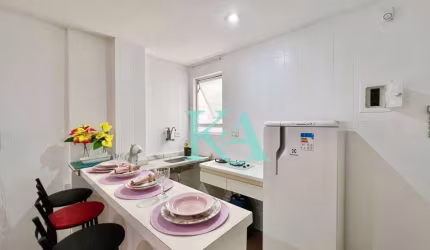 Kitnet com 1 dormitório à venda, 36 m² por R$ 198.000,00 - Aviação - Praia Grande/SP
