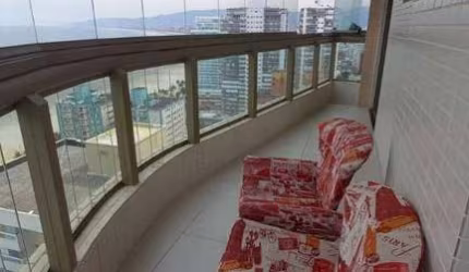 Apartamento com 3 dormitórios 3 Suítes 3 Vagas de Garagem  à venda, 182 m² por R$ 2.500.000 - Canto do Forte - Praia Grande/SP
