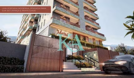 Apartamento com 2 dormitórios à venda, 67 m² por R$ 450.000 - Guilhermina - Praia Grande/SP