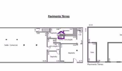 Predio Comercial para Venda e Locação, 950 m²
