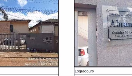 Oportunidade Única em CIDADE OCIDENTAL - GO | Tipo: Apartamento | Negociação: Venda Direta Online  | Situação: Imóvel