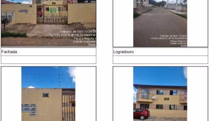 Oportunidade Única em CIDADE OCIDENTAL - GO | Tipo: Apartamento | Negociação: Venda Direta Online  | Situação: Imóvel