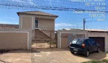 Oportunidade Única em CIDADE OCIDENTAL - GO | Tipo: Apartamento | Negociação: Venda Online  | Situação: Imóvel