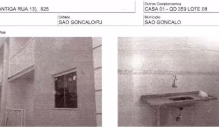 Oportunidade Única em SAO GONCALO - RJ | Tipo: Casa | Negociação: Venda Online  | Situação: Imóvel