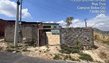 Oportunidade Única em CAMPOS BELOS - GO | Tipo: Casa | Negociação: Venda Direta Online  | Situação: Imóvel