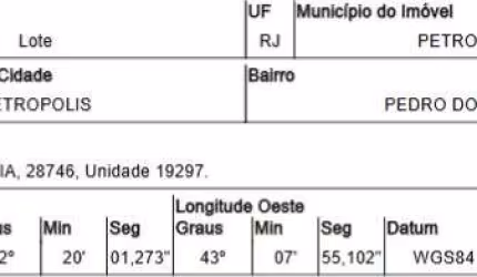 Oportunidade Única em PETROPOLIS - RJ | Tipo: Terreno | Negociação: Venda Direta Online  | Situação: Imóvel